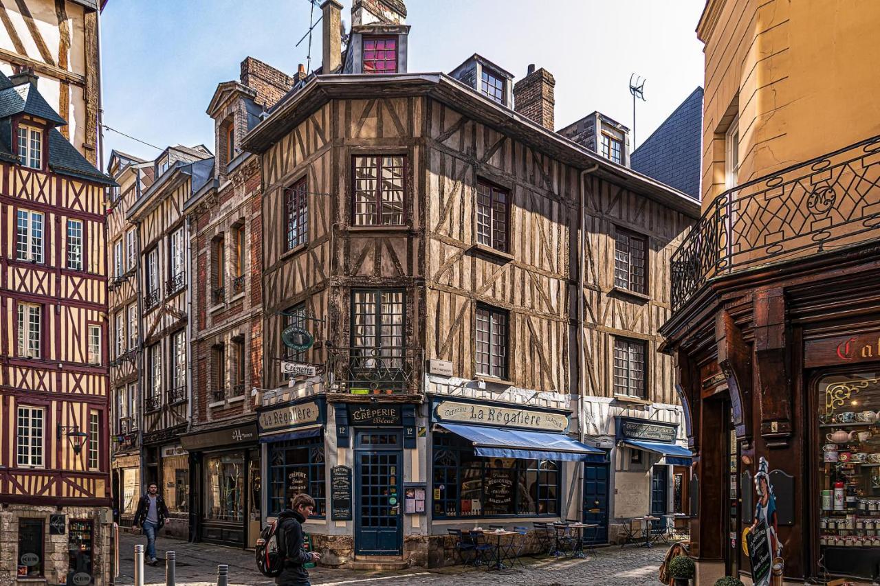 Studio Au Coeur De Rouen, 4 Personnes, Calme & Elegant Apartment Exterior photo